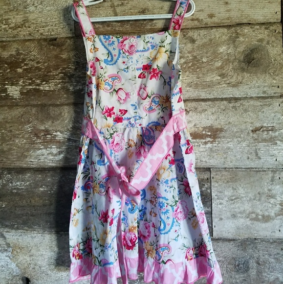 Youth Girl Floral Strap Dress - Picture 4 of 4